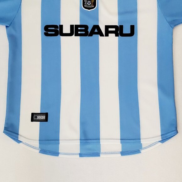 COVENTRY CITY Mens Large L Vintage Home Football Shirt Jersey 2000 - 2001 Subaru - Picture 6 of 15